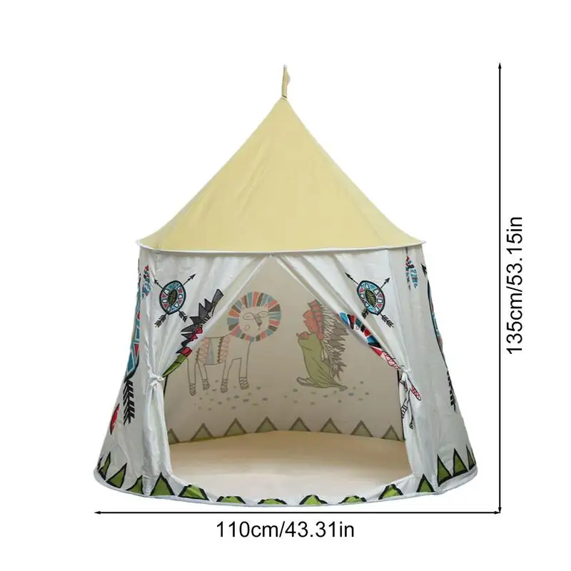 Tente d'intérieur pour enfants, château pour faire semblant de jouer, tentes pour enfants, maison de jeu pour garçons et filles, anniversaire pour bébés, intérieur et extérieur