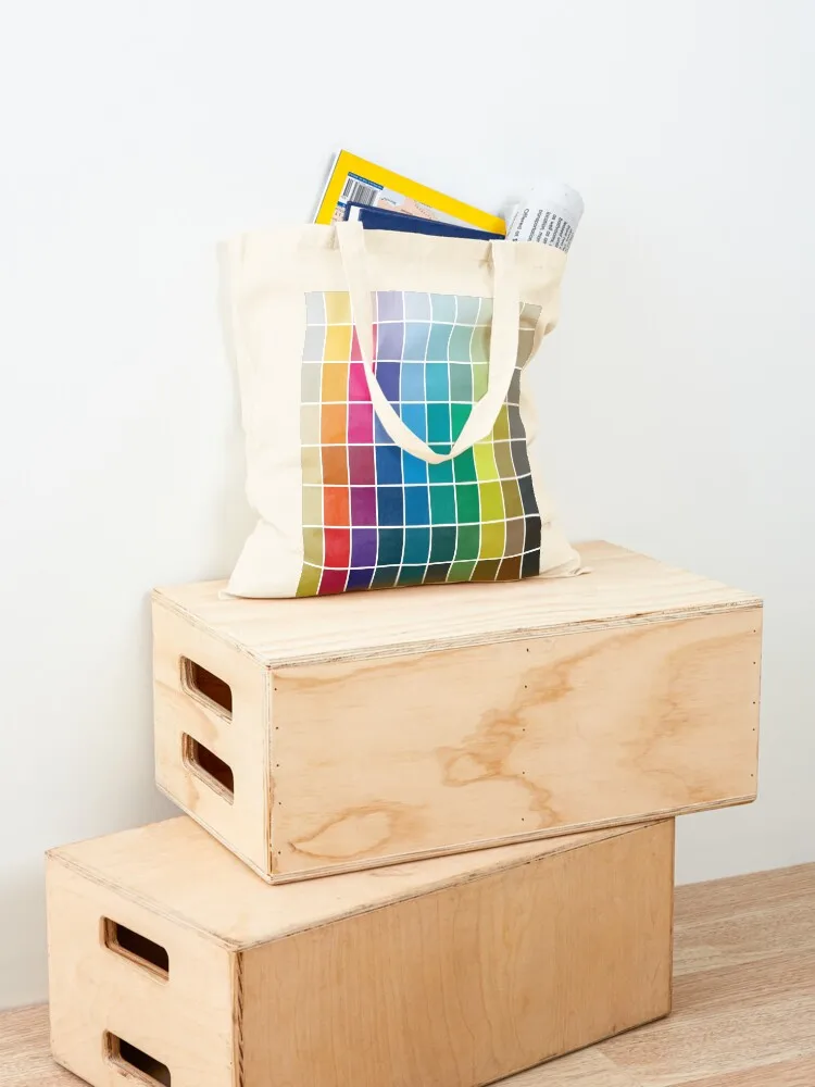 الروح الملونة - جميع الألوان معًا حمل حقيبة نسائية حقائب صديقة للبيئة حقائب يد نسائية حقائب قماش #4