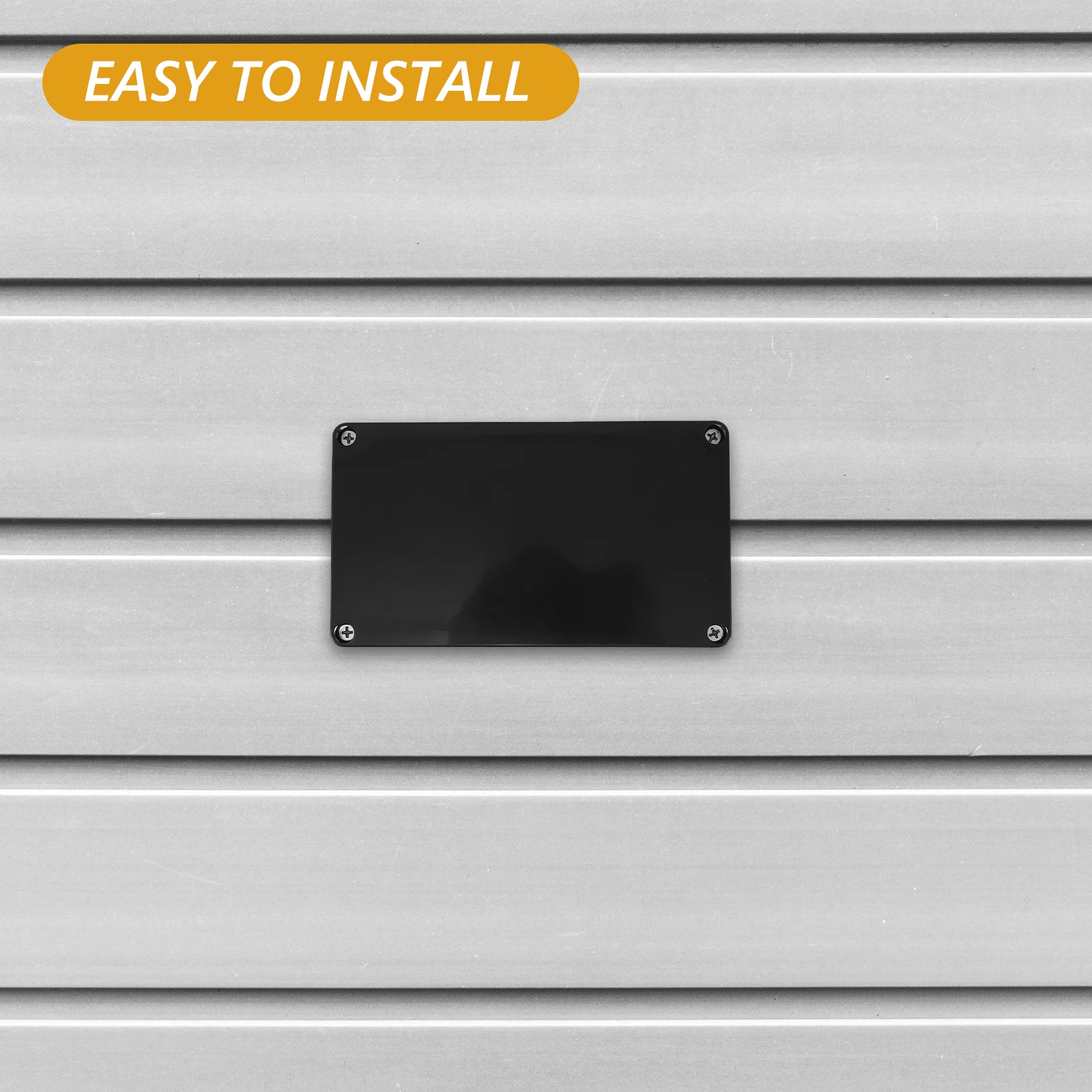

2pcs Waterproof Junction Box Outdoor Electrical Enclosure ABS Plastic Durable Earless Power Connection Weatherproof Box