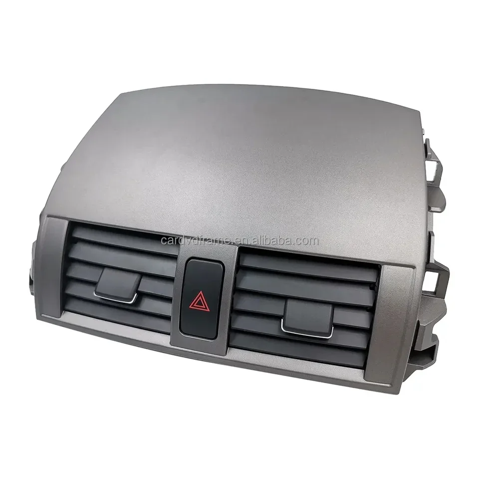 Nuovo Cruscotto Auto Aria Condizionata di Sfiato per Toyota Corolla AC Vent 2007-2013 Auto Interni Griglia di Uscita Telaio
