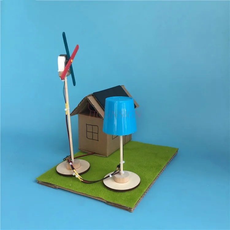 

1 комплект, детская сборная игрушка-головоломка, ручная работа, сделай сам, солнечная домашняя технология, небольшое изобретение