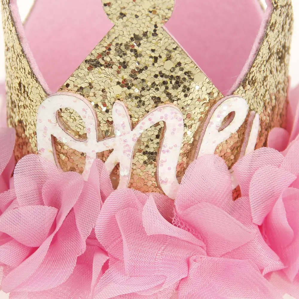 

Cute Sequins Jacobs Birthday Headwear Photography Props Party Hat Crown Hairband