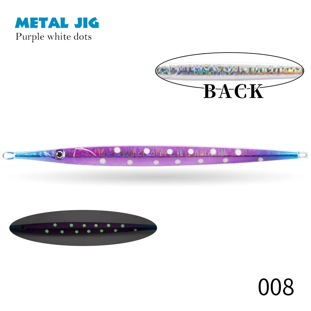 Hunthouse Metallnadel-Jigging-Angelköder, sinkender harter Köder, 140 mm/36 g, 160 mm/56 g, langsames Werfen, Salzwasser-Ufer für Thunfisch, Seebarsch