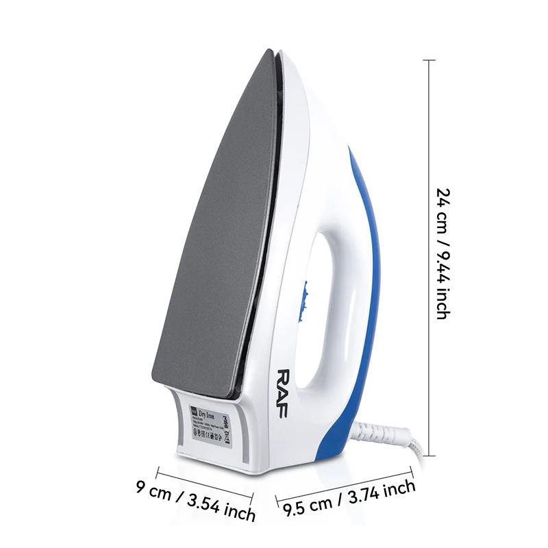 مكواة بخار كهربائية للملابس، طبق مطلي بالسيراميك، مكواة مسطحة 2200 وات، أجهزة المطبخ المنزلية