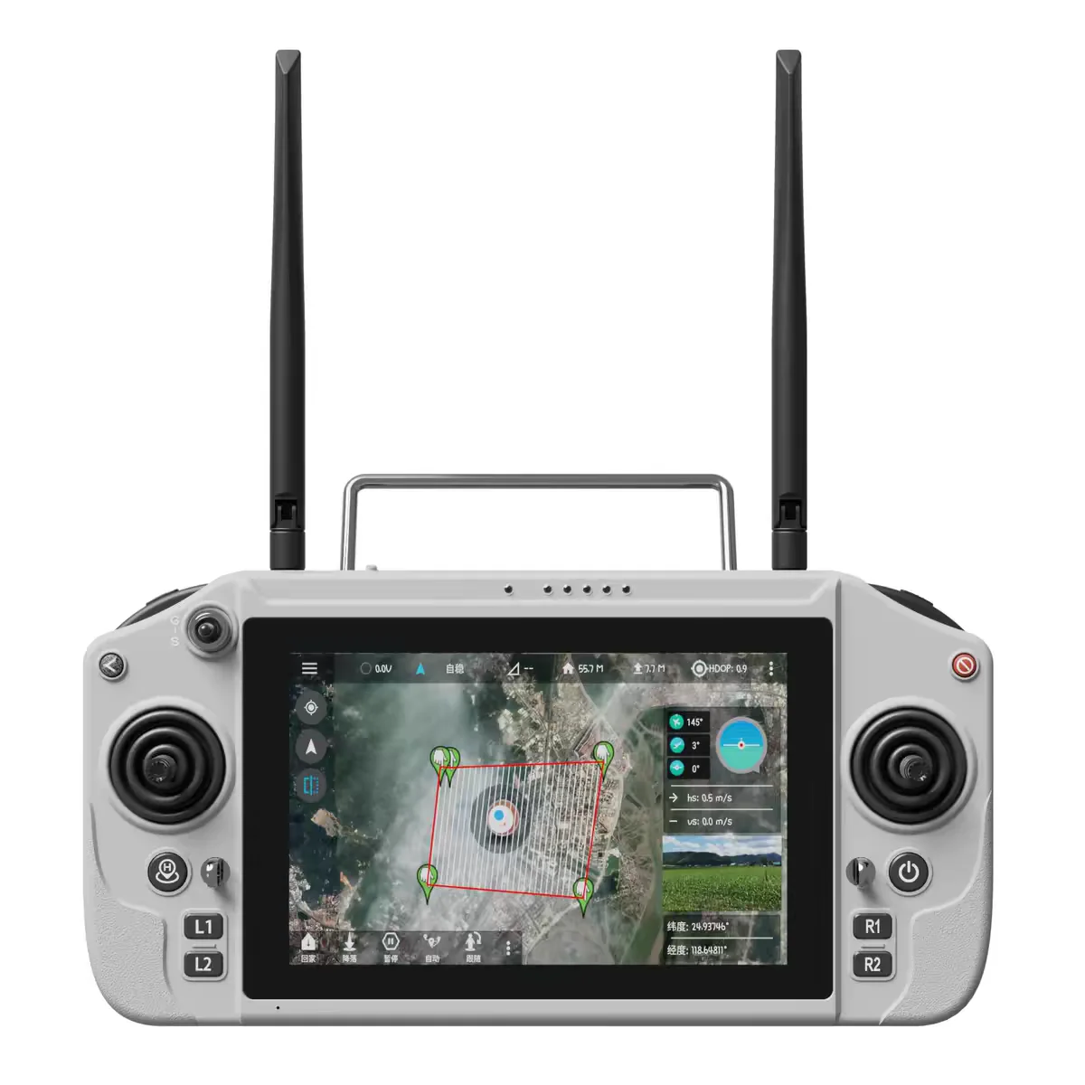 Venda direta da fábrica Fpv Racing à prova d'água bateria embutida controle remoto de drone de alta precisão