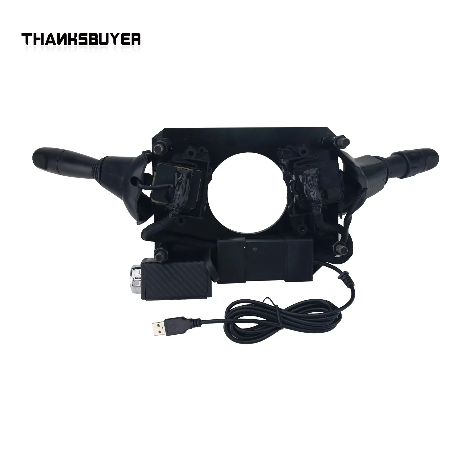 Simplayer Wiper Turn Signal Kit (with Key Start/ Without Key Start ) Compatible with Simagic Alpha Mini Wheel Base