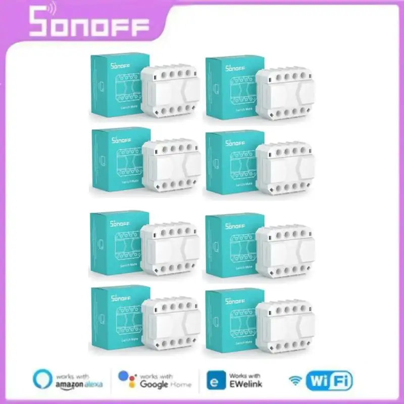 

SONOFF 16A S-MATE Switch Mate MINI R3 Smart Relay Wireless Remote Control Light Switch Voice Control Outlet Timer