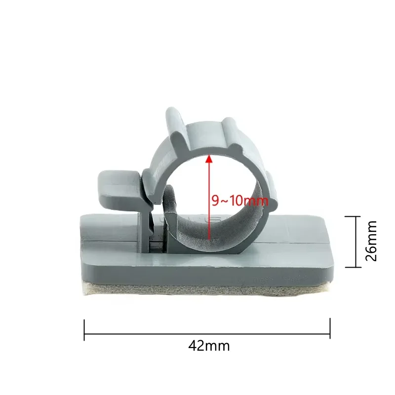 1/4" 3/8" PE Pipe Wall Sticker Pipe Clamp RO Water Quick Connector PE Pipe Fitting Filter System Parts