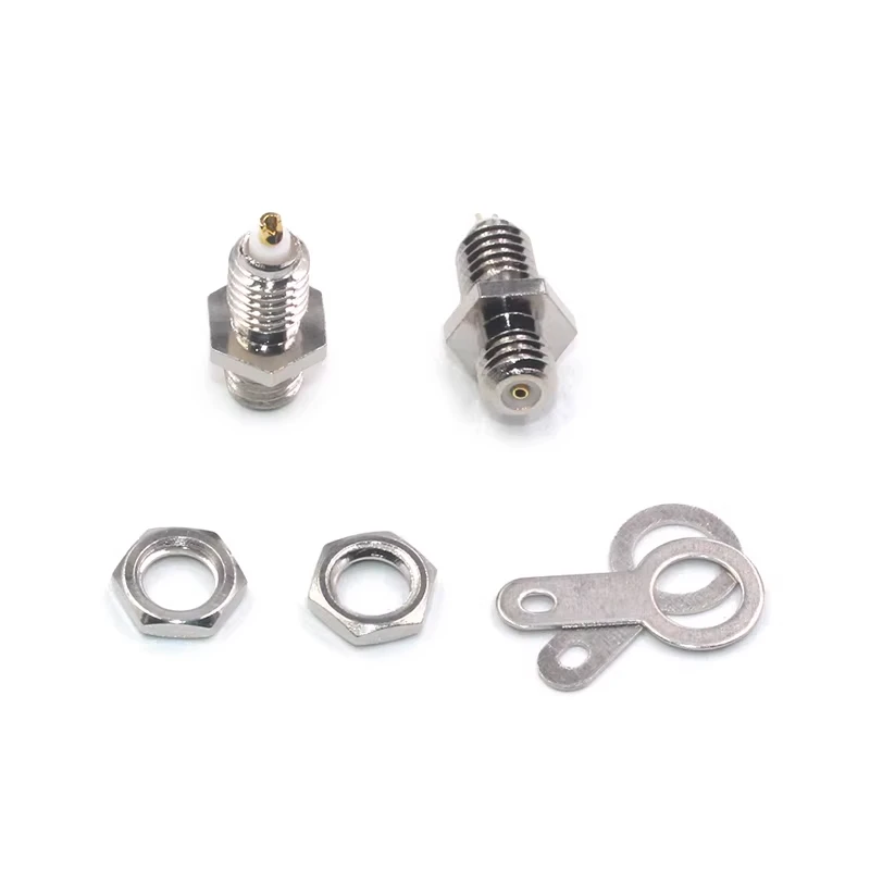 1pcs M5-50KY RF coaxial connector M5-KY L5-KY M5 all-copper female socket accelerometer