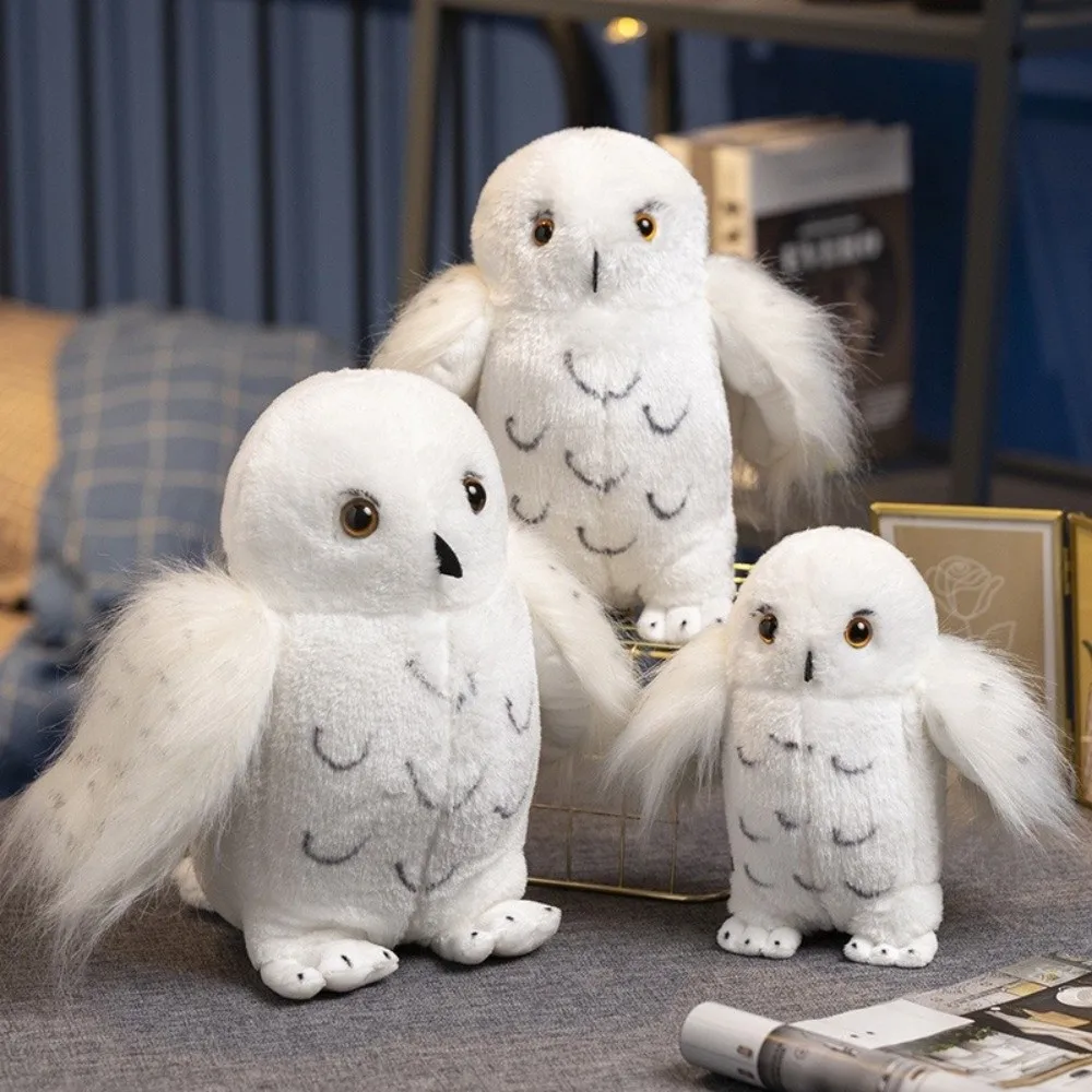 

High Quality 20cm/30cm White Owl Plush Toys White Soft Stuffed Animals Cute Cartoon Stuffed Toys Birthday Gifts