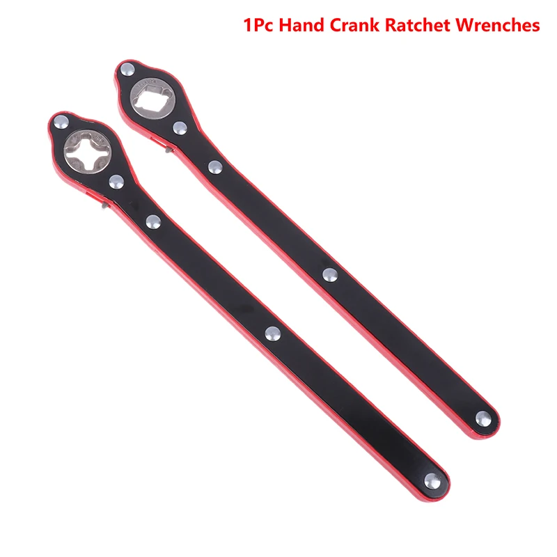 Motorcycle Wheel Hand Crank Ratchet Wrenches Garage Tire Wheel Handle Phillips Wrench Car Labor-Saving Jack Tire Repair Tool