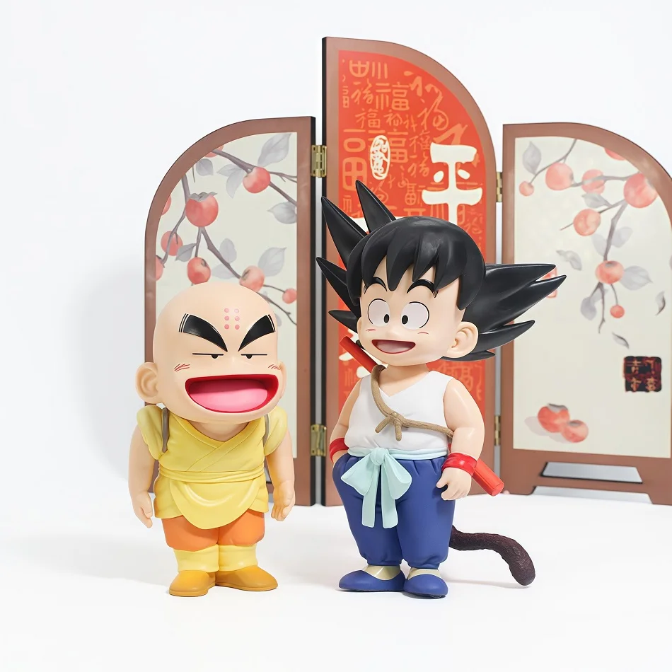 Dragon Ball Z Anime PVC Figure - Cute Sr. Popo Karin Sama with Goku Vegeta Oolong Super Saiyan Model Toy Collectible - view 4