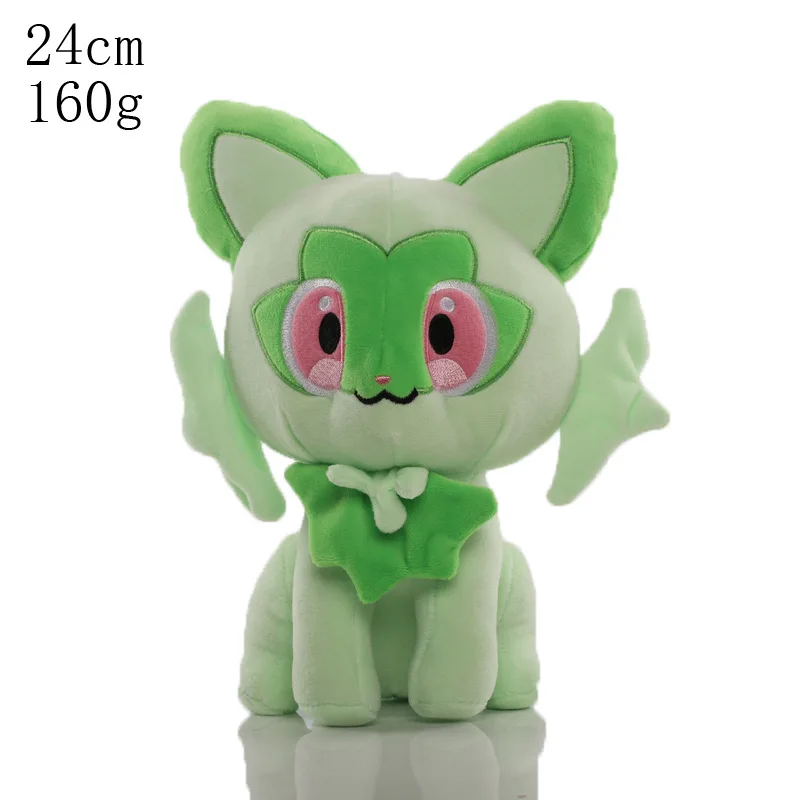 أنواع جديدة من لعبة البوكيمون إليكيد القطيفة Mewtwo Celebi Pikachu Peluche Oshawott Sprigatito Fuecoco دمية محشوة لعبة Kawaii هواية هدية