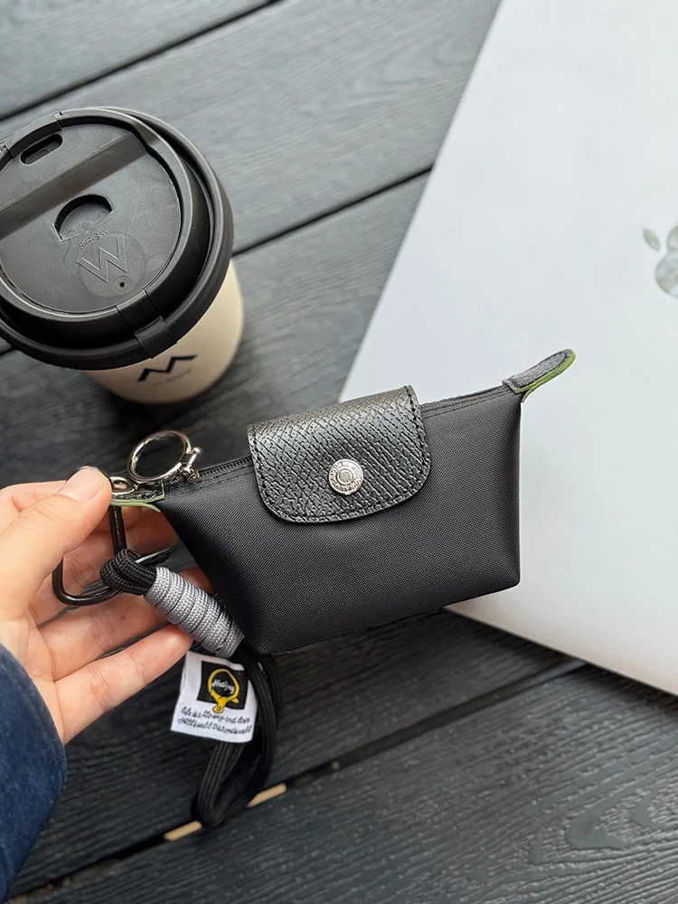 

Цеповый нейлоновый кошелек для монет с клецками, чехол для ключей, сумка для наушников, подвесной орнамент, корейский молодежный кошелек Sle