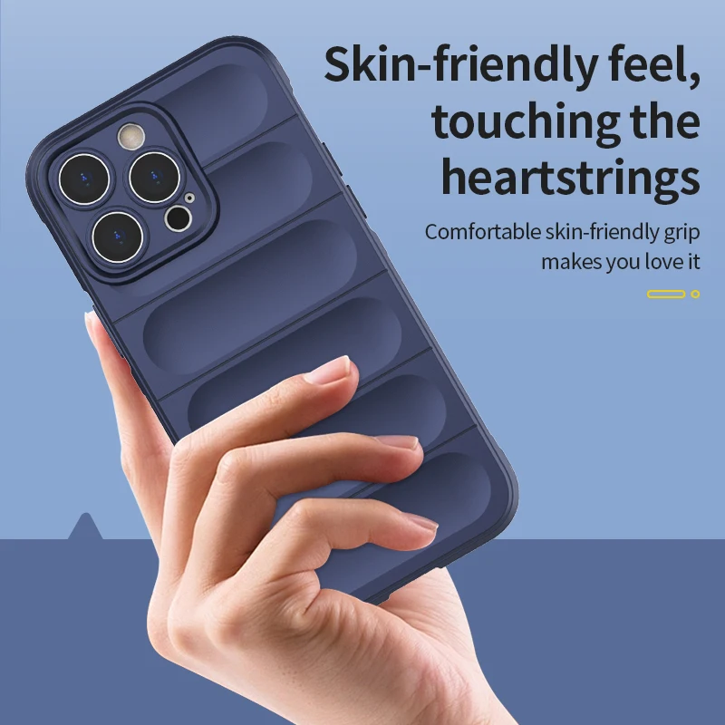 Shockproof Case For iPhone 11 12 13 14 Pro Max XS XR X 8 Plus 7 6 6S SE 2020 2022 Phone Cover Liquid Silicone Bumper Back Coque image 2