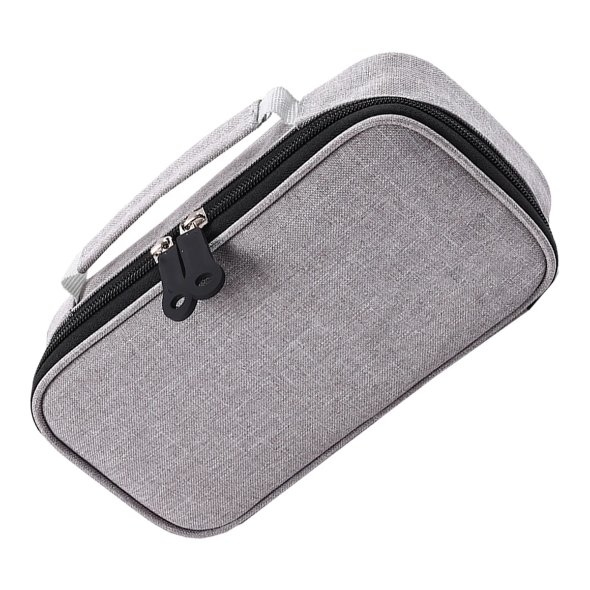 

Portable Student Canvas Pencil Case Large Capacity Multi-Layer Pen Storage Bag Zipper Stationery Organizer Scratch Resistant