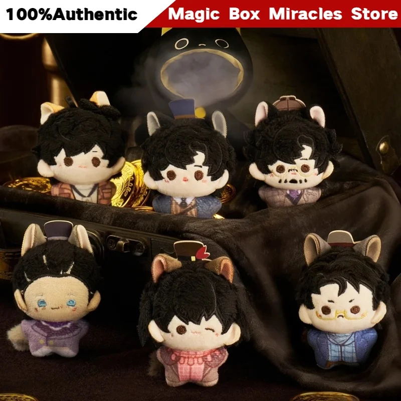 

Original Lord Of The Mysteries Meow Meow Lord Series Plush Keychain Blind Box Cute Klein Doll Collectible Anime Bag Charm & Gift