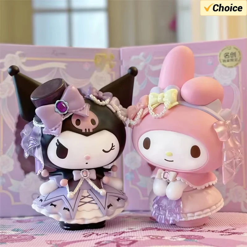 

Большие фигурки Sanrio My Melody Kuromi, экшн-фигурки Долли, Настольная декоративная кукла, статуэтка, Коллекционная модель, игрушка в подарок