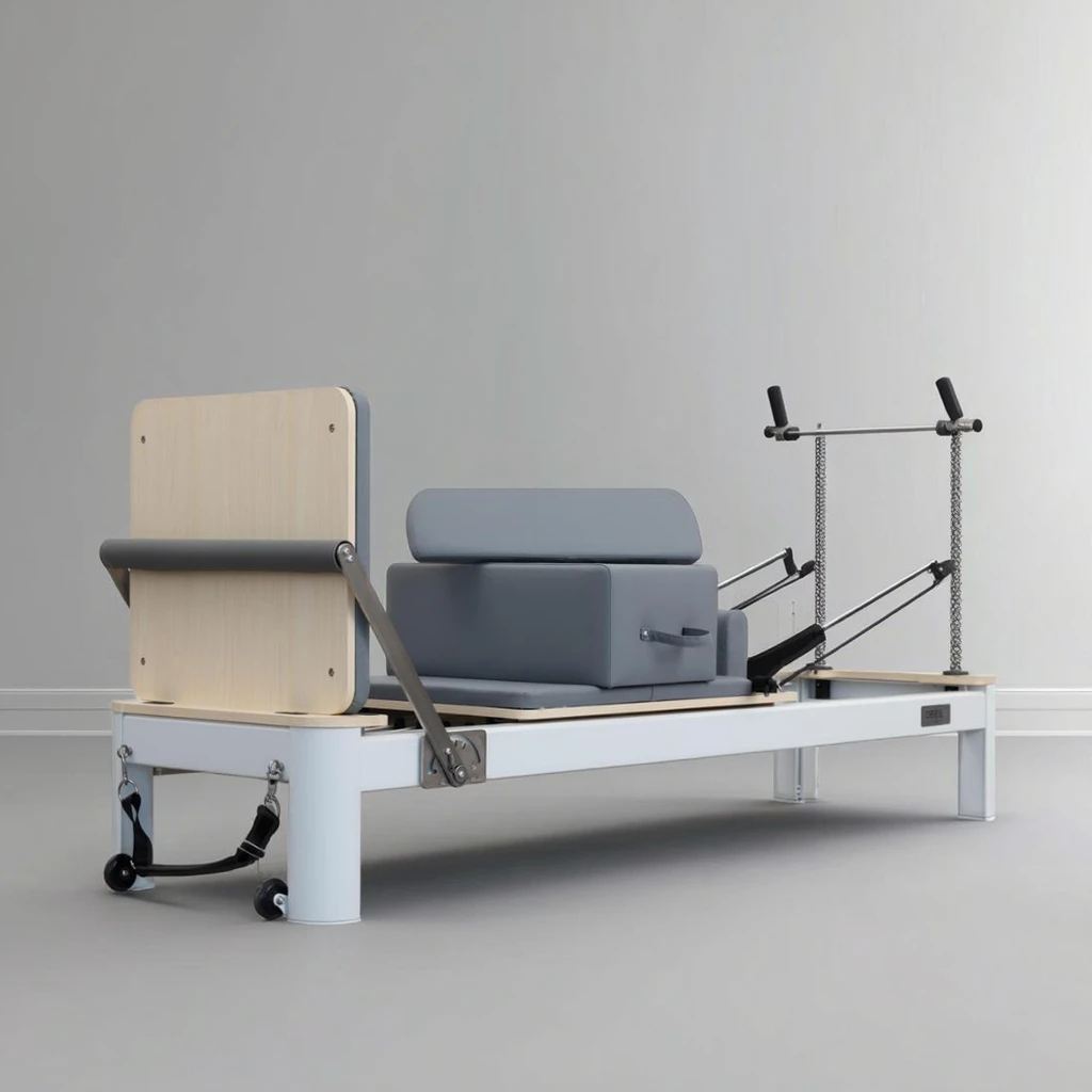 High Quality Professional Aluminum Pilates Reformer Machine with Durable Reformer Bed Customized Logo Included