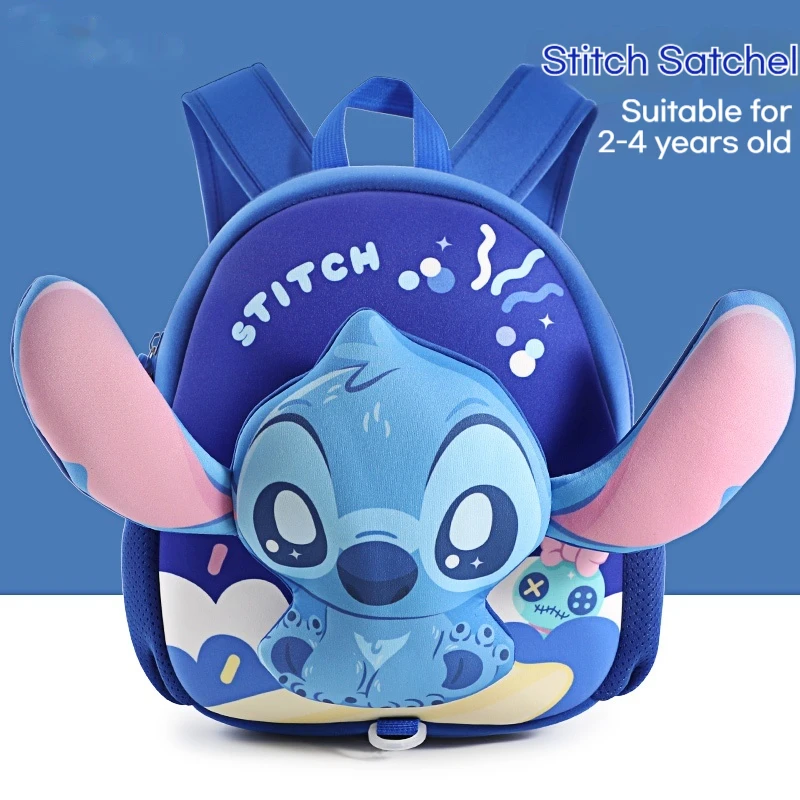 

New Bag Stitch Loungefly Series Purple Backpack Pu Material Mini Creative Casual Backpack Girl'S Boy'S Favorite Gifts