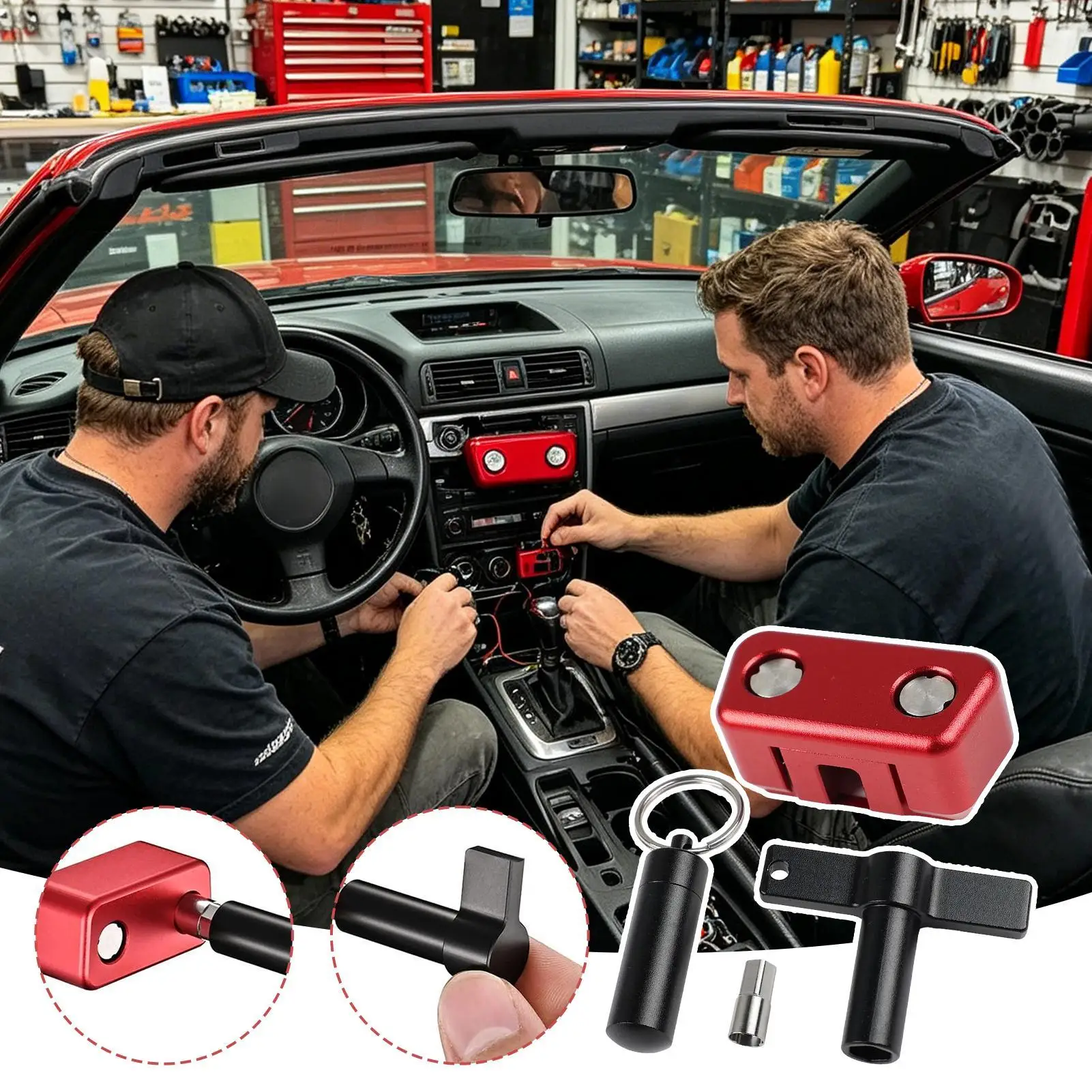 OBD Security Lock Heavy Duty Under Dashboard Obd Blocker Key Cloning Prevention for Owners Enthusiasts Drivers Professionals