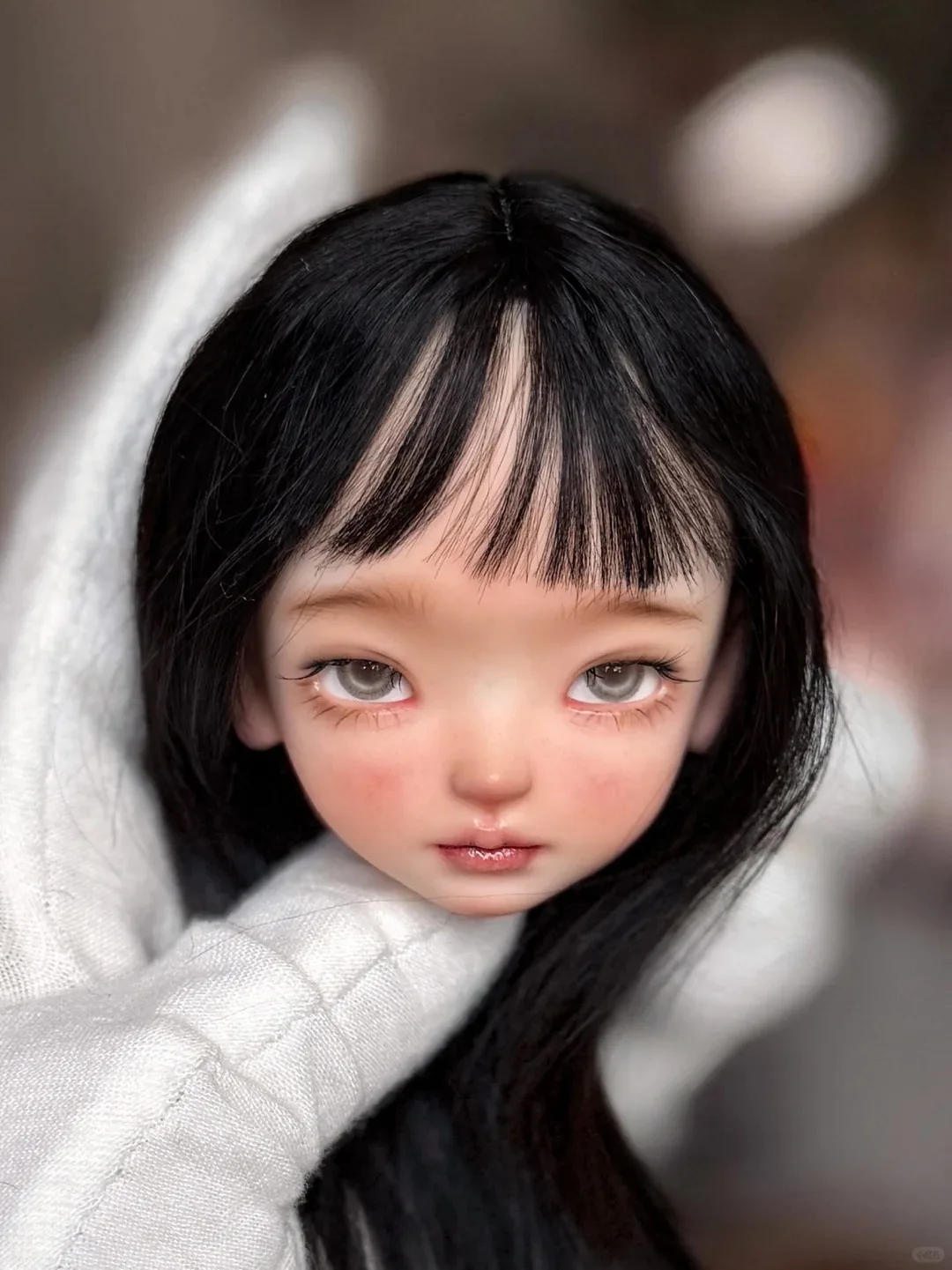 

Кукла BJD Amber 1/6 SD, голова Nimo Doudou Hale, милая красивая девочка, игрушка из смолы, подарок, только голова, без макияжа.
