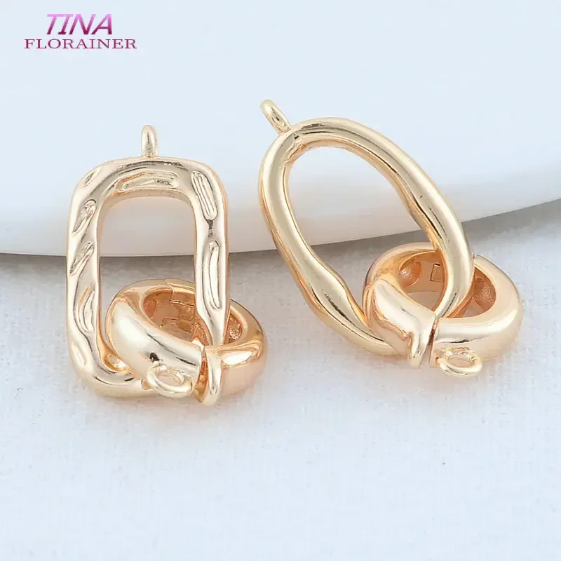 30MM 28MM 23MM14K Gold Color Brass Bracelets Connect Clasps High Quality Diy Jewelry Findings Accessories