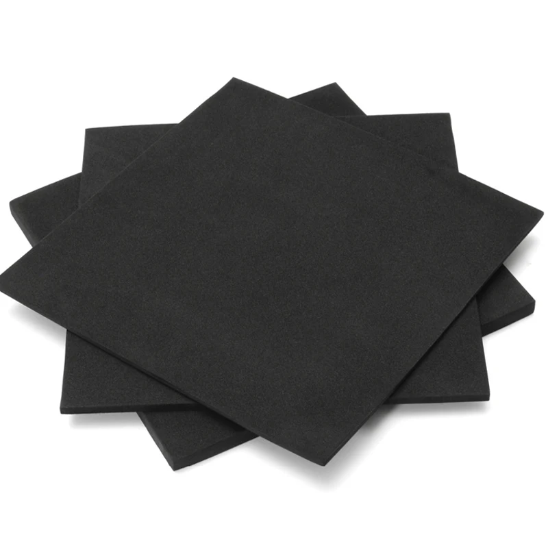 Black EVA Foam Sheets Punch Sheet Craft EVA DIY Handmade Model Making Material 150x150mm/200x200mm