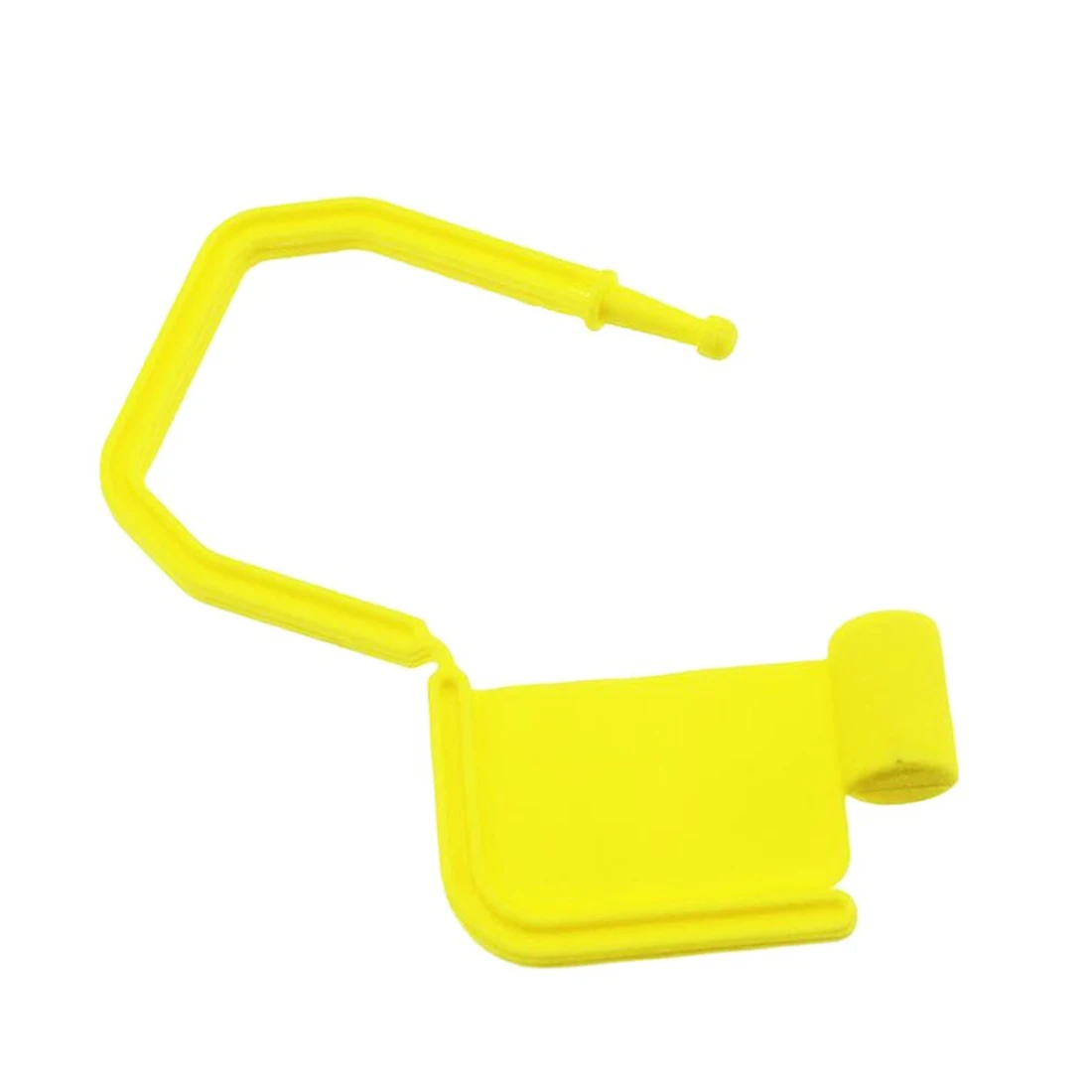 

20 шт. одноразовые пластиковые навесные замки, уплотнительная этикетка, галстук 65*45 мм для больничной бирки, логистическая одежда