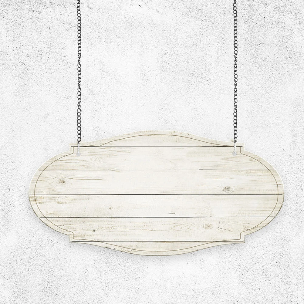 

20 Pcs Black Chain Door Sign Picture Hanging Hanger Decorative with Small Hooks