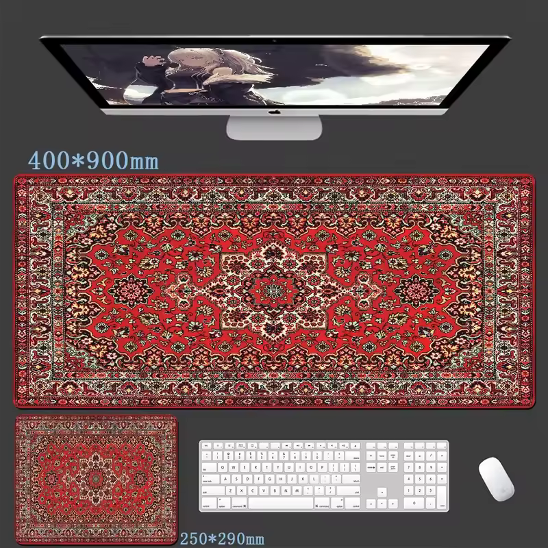 Persian Mouse Pad Large Xxl Big Office Carpet Mouse Mats Gamer Rug Desk Accessories Computer Table Pads Company Speed Extended - Image 8