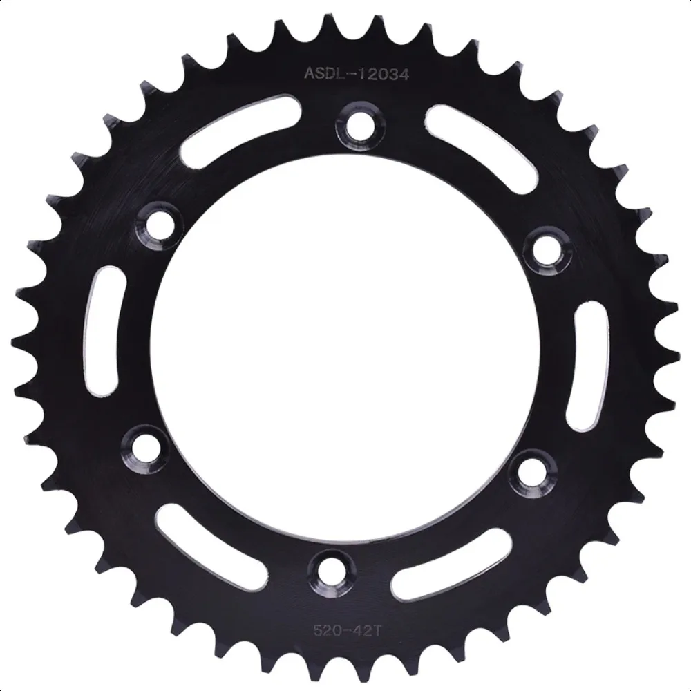 520-42T 42 Tooth Motorcycle Rear Sprocket Gear Wheel For Suzuki DR 250 350 RM125 1992-1996 RM250 RM-Z450 2013 2014 DR 250L