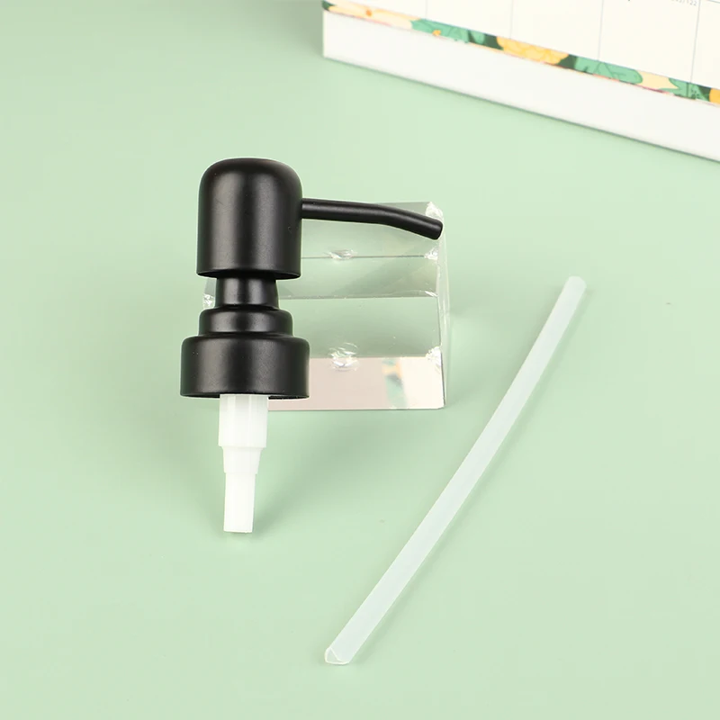 Roestvrijstalen dispenser voor vloeibare zeep Toilet Handvervanging Lotion Shampoo Pomp voor badkamer