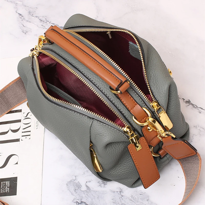 Jamhoo Retro Shoulder Bags for Women Soft Pillow Bag Vintage Style Boston Handbag Crossbody Bag сумка женская bolsos de mujer