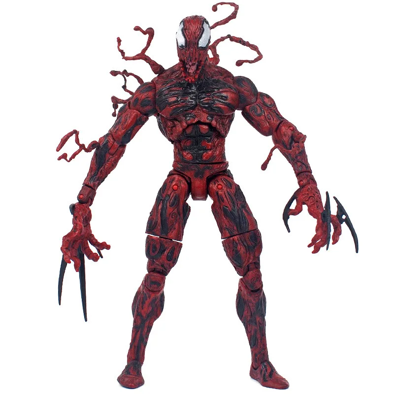 

Мобильный артефакт Marvel The Avengers Slaughter Venom 2, фигурка куклы, суперфантастический Человек-Паук, герой Marvel, орнамент, модель красной куклы