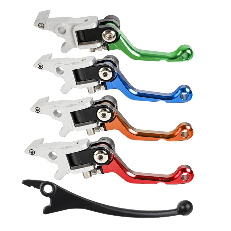 Universal Right Front Brake Master Cylinder Brake Handle Lever For CRF250 Dirt Pit Bike ATVQuad Moped Scooter Foldable Anti-Drop