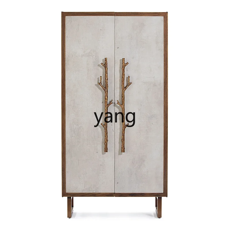 

LH New Classical Solid Wood Creative Bedroom Double-Door Closet Apartment Floor Storage Storage Cabinet