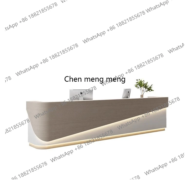 X  Simple cash register, beauty salon paint bar company hotel, front desk training center reception desk