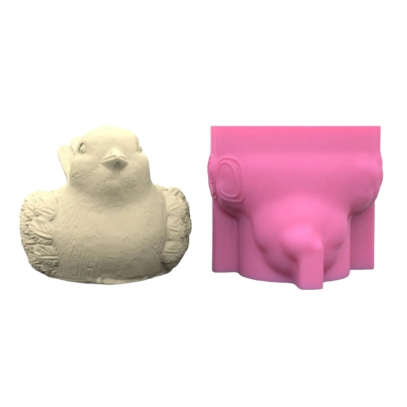 

Silicone Crafts Moulds Hand-Making Holder Molds Bird Shaped Stand Moulds Silicone Material for DIY Crafts