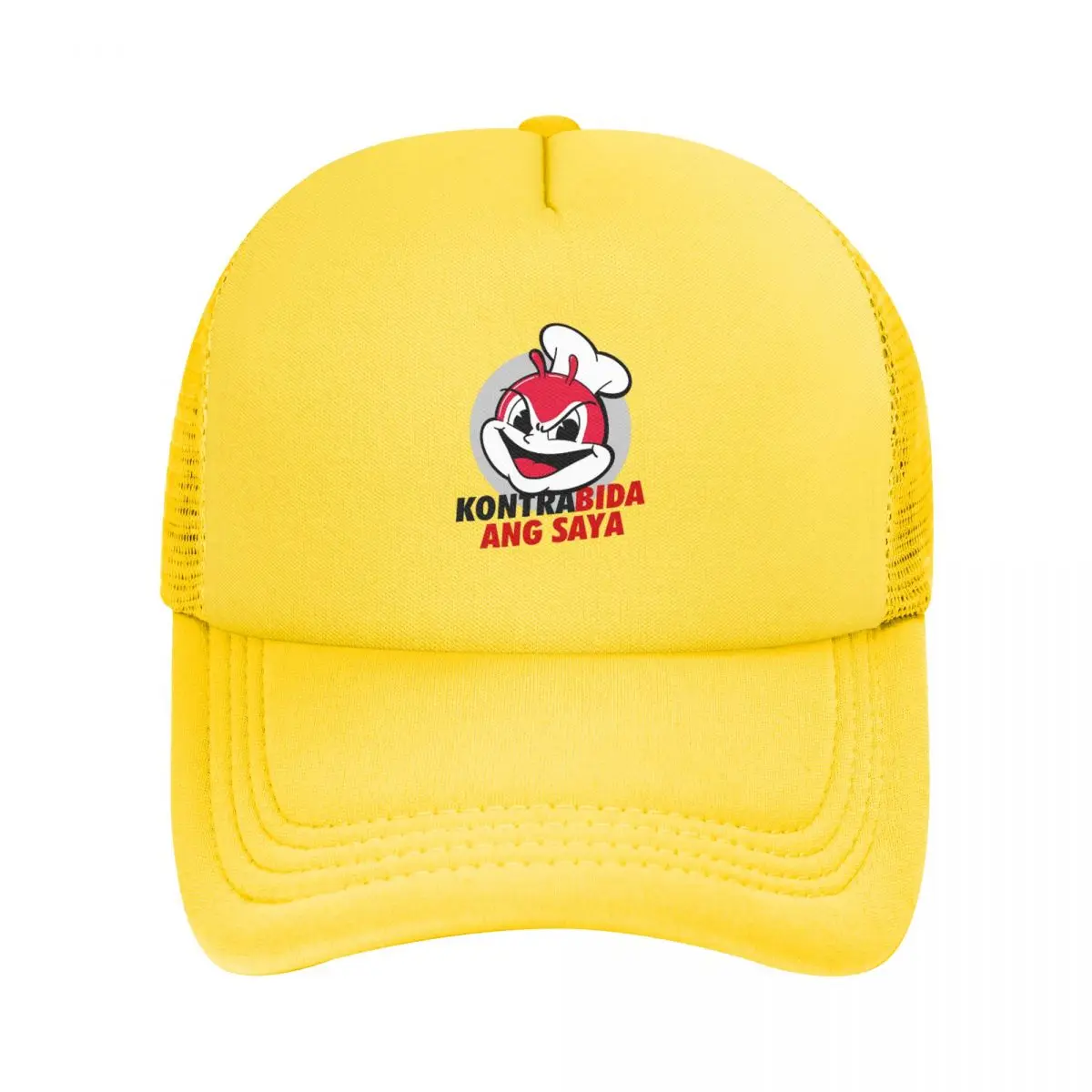 Jollibee Bad Bee Filipino Mesh Baseball Caps Snapback Baseball Hats Breathable Casual Casquette Outdoor For Men's And Women's