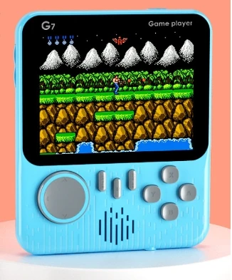 Handheld Game Console Ultra-Thin G7 Game Console Nostalgic Game High-Definition Color Handheld Mini Game Console