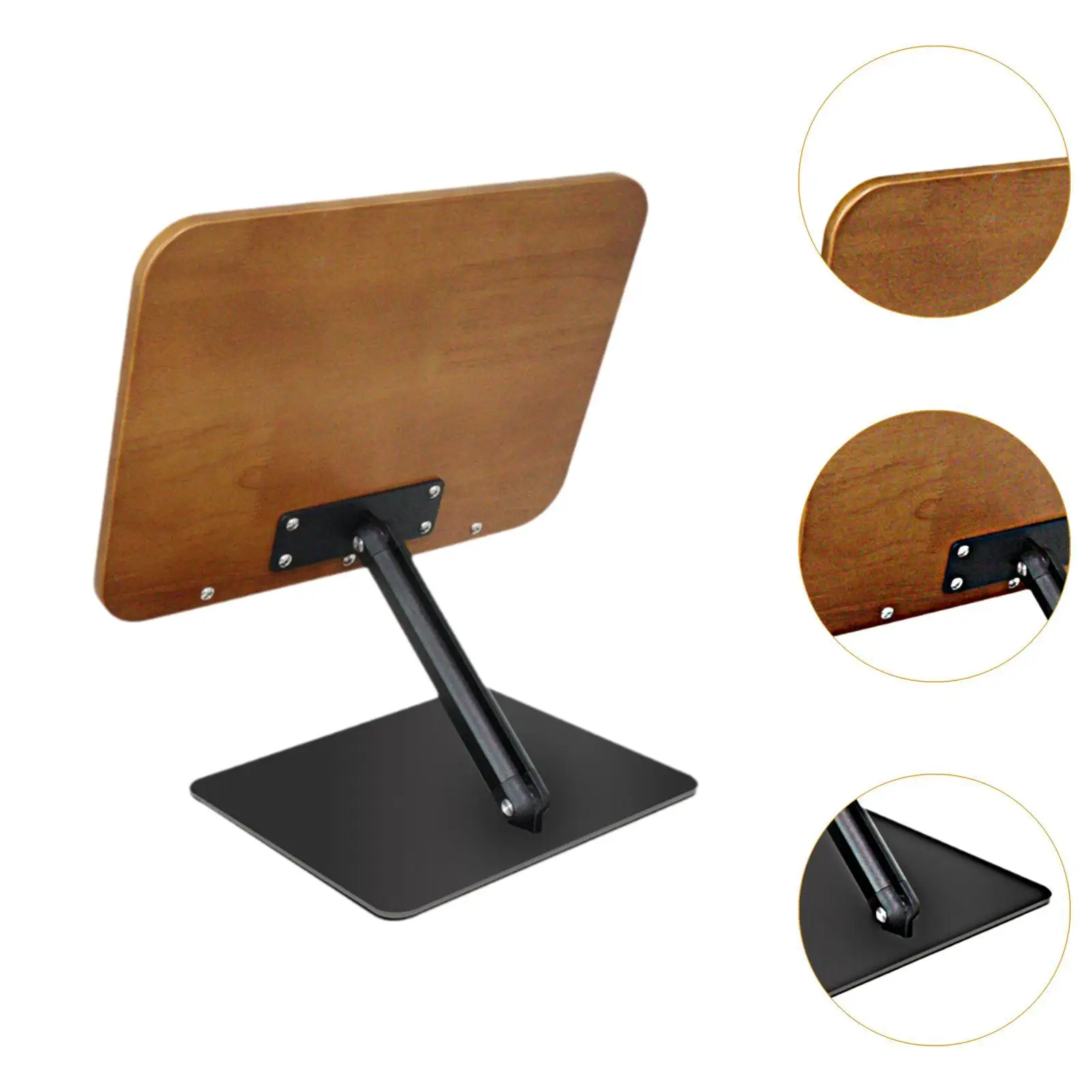 حامل كتب للقراءة في حامل كتب السرير لمطبخ المستندات الموسيقية