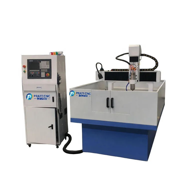 3D Metal Milling Machine CNC Cnc Router Metal Engraving Machine Fuling Inverter Cnc Engraving Machine 6060 with Dsp 600*600mm