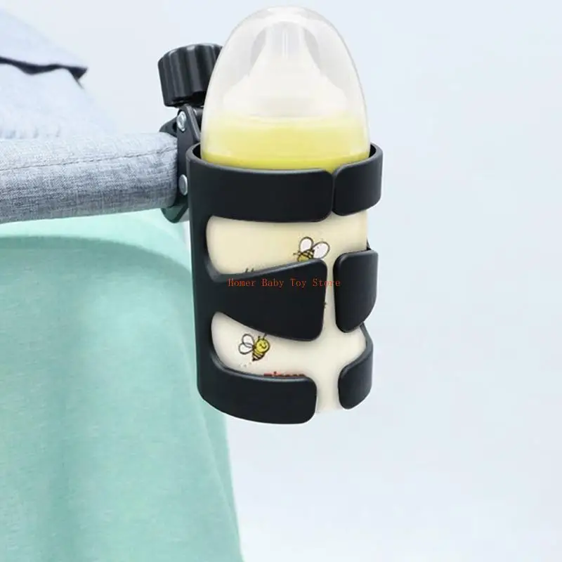 J0PF قابل للتعديل عربات الأطفال حامل الكأس حامل زجاجة حليب الرضع دعم رف نونسليب عربة عربة عربات مرفق جزء