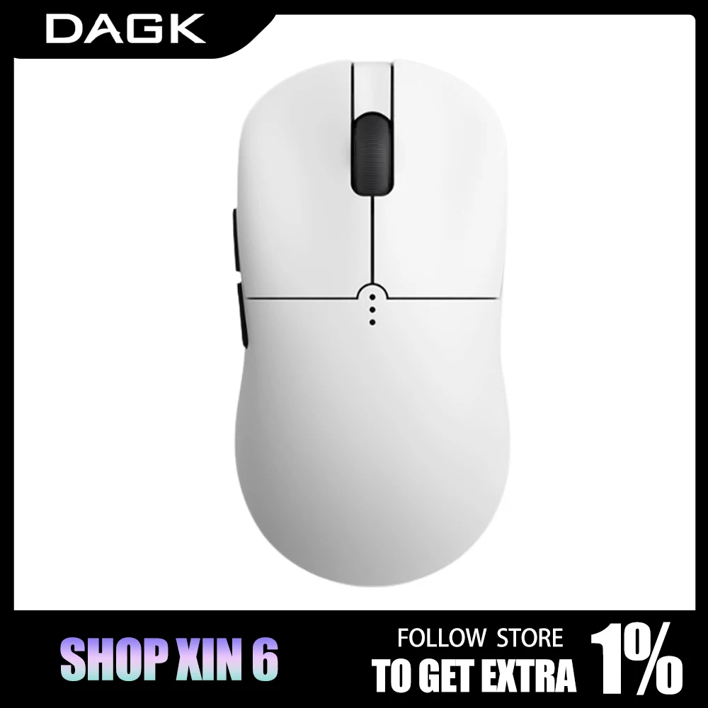 DAGK G300 Dual Mode 2.4ghz Wireless Mouse 300mah Type-c 56g Lightweight Ergonomics Esports Mouse Pc Game Accessories Office Mice