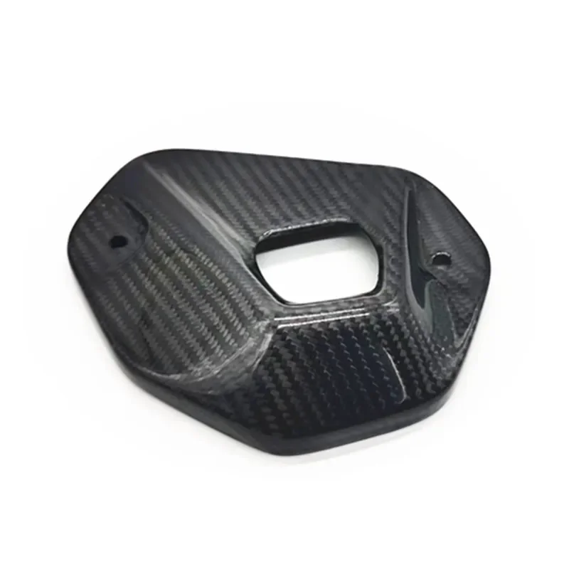 For KAWASAKI ZX-4R ZX-4RR ZX 4R 4RR NINJA400 Z400 Real Carbon Fiber Motorcycle Parts Exhaust Guard Cover