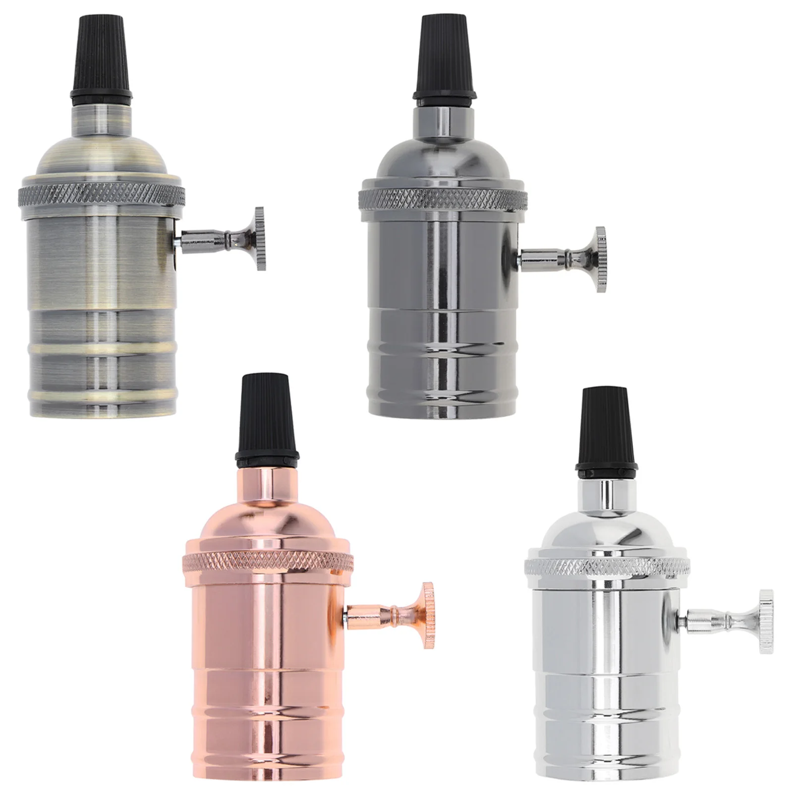 

Винтажная розетка для лампы Эдисона E26, подвесной сменный держатель для лампы «сделай сам», освещение/промышленное/декоративное, розетки для ламп в стиле ретро