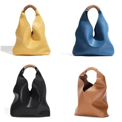 Cowhide Women's Handbag Soft Leather Shoulder Bag for Women Large Capacity Female Handbag Tote Ladies Bag Hobo Bucket