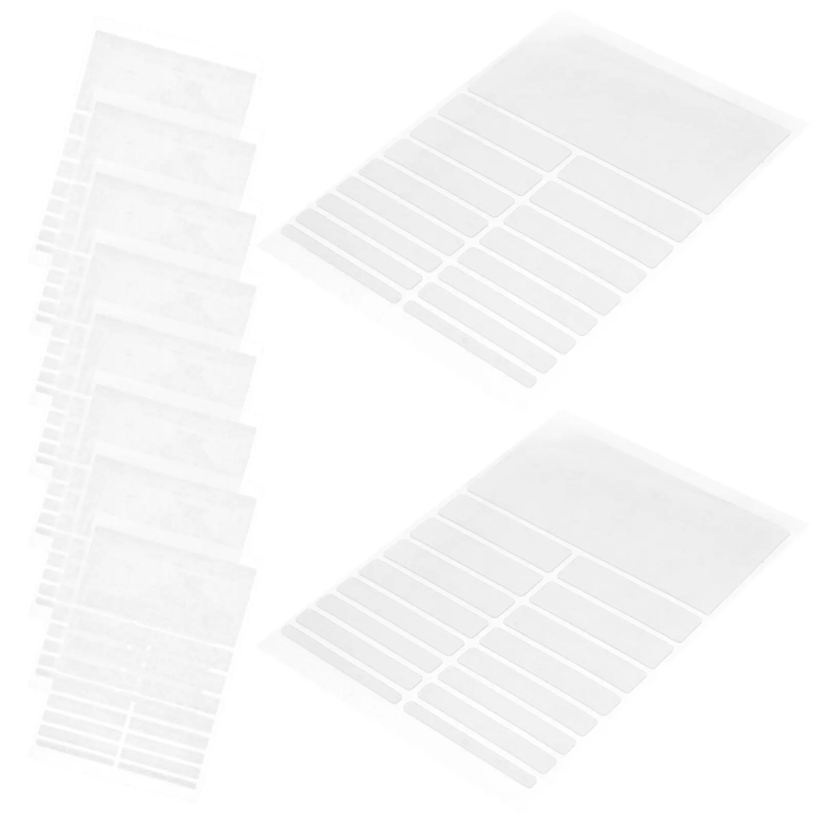 

10 Sheets Silicone Ring Size Adjuster Invisible Ring Sizer Resizer Spacer Guard for Loose Wide Bands Anti-Slip Fixer