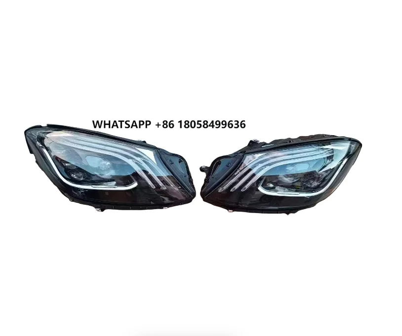 

2020 W222 Car Light Upgrade for S350 Suitable Headlights with 6000k White Color Temperature New Condition 12V Voltage